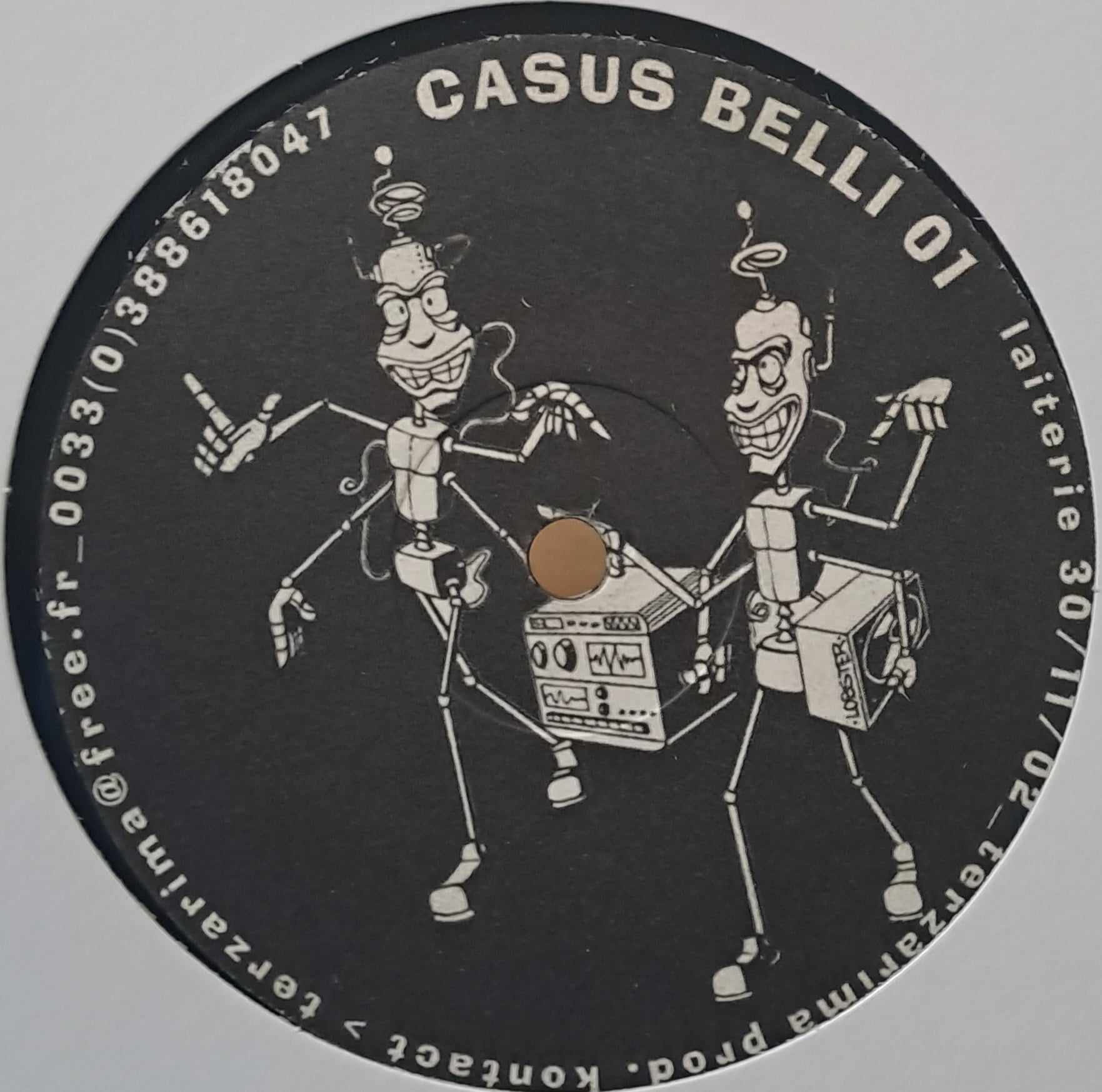 Casus Belli 01 - vinyle freetekno